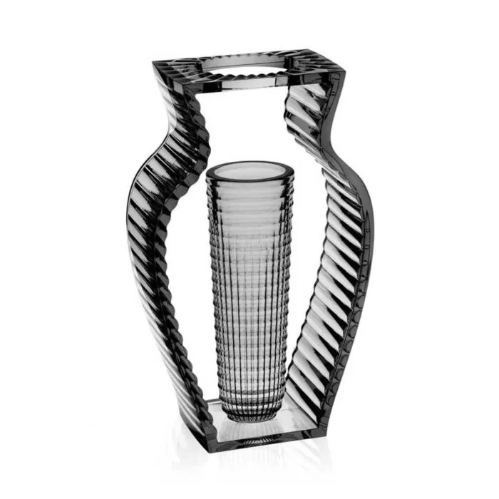 Direct Verzonden Kartell I Shine vaas-Smoke