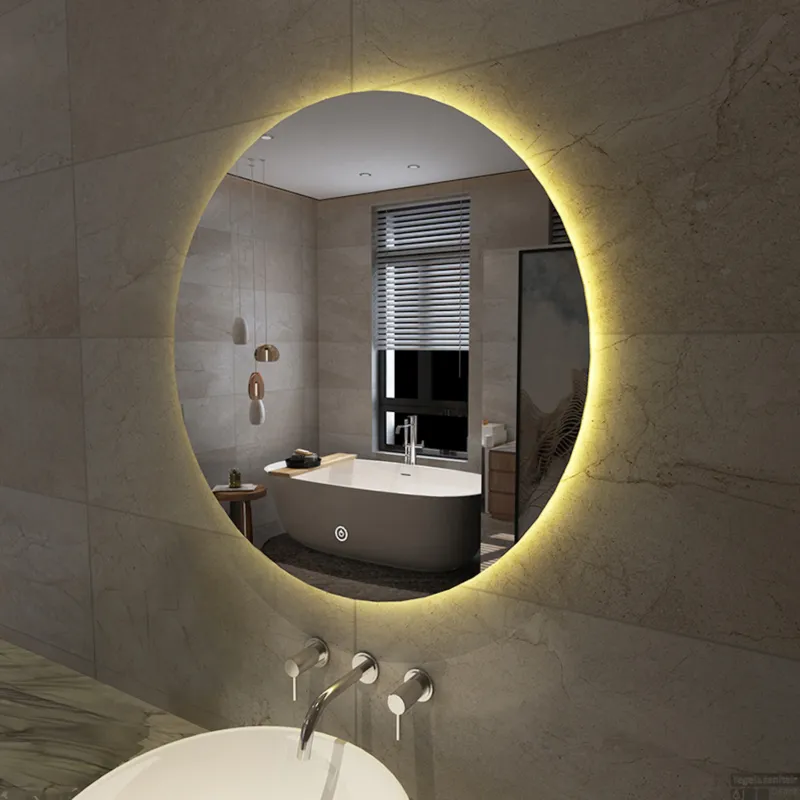 Populair Spiegel BWS Luse Rond met LED Verlichting Dimbaar en Spiegelverwarming 60 cm