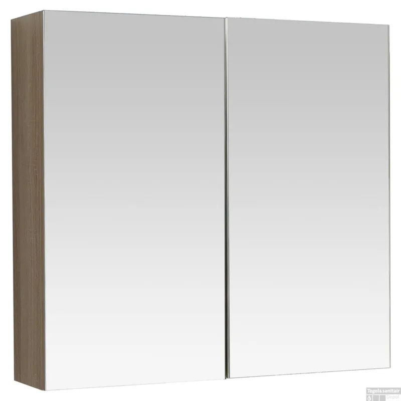 Spiegelkast Differnz Reno 75cm Eiken Lage Kosten