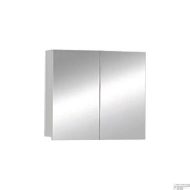 Spiegelkast BWS Sally 80 cm Aluminium Laatste Kans