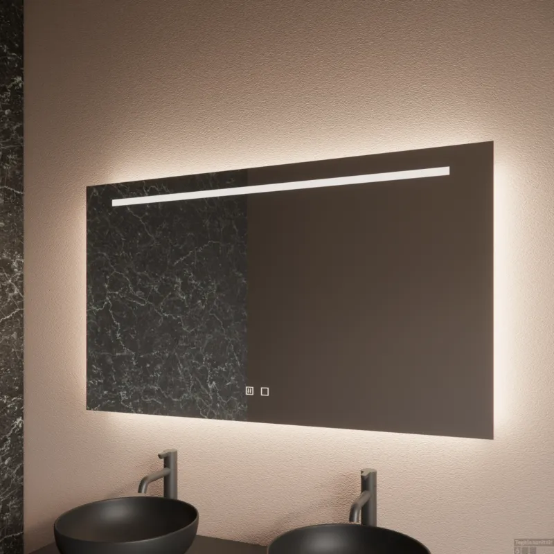 BWS Badkamerspiegel Spark met LED verlichting 180x70cm Tijdelijk Beschikbaar