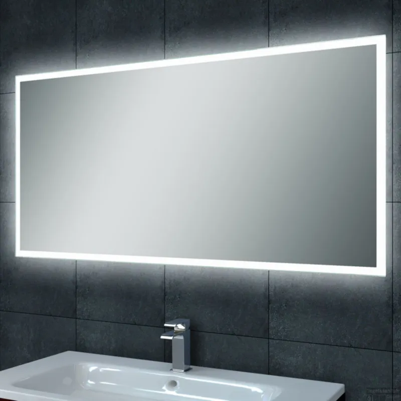 Spiegel Wiesbaden Quatro dimbare LED condensvrij 120x60cm Nu Kopen
