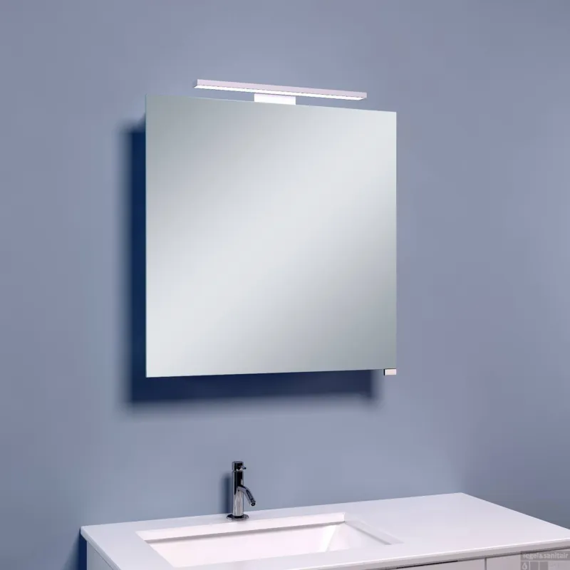 Direct Beschikbaar BWS LED Spiegelkast Luxe Aluminium 60x60x14 cm