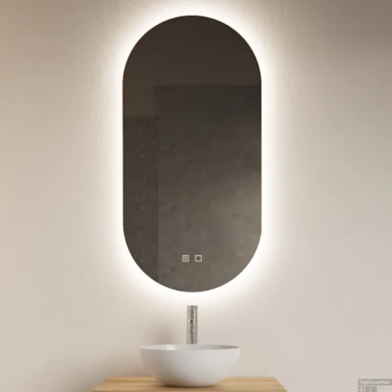 Badkamerspiegel Gliss Orion 40x100cm Verticaal LED Beperkt Aanbod