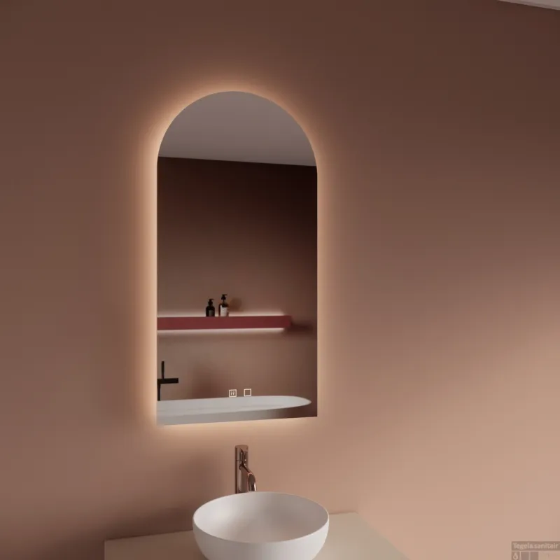 Spiegel BWS Grace 40x100 cm Spiegelverwarming en Indirecte Verlichting Seizoensaanbieding