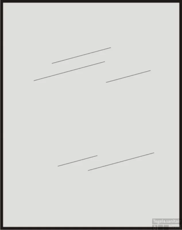 Spiegel Wiesbaden Rechthoek 57x40 cm 5mm Beperkte Voorraad