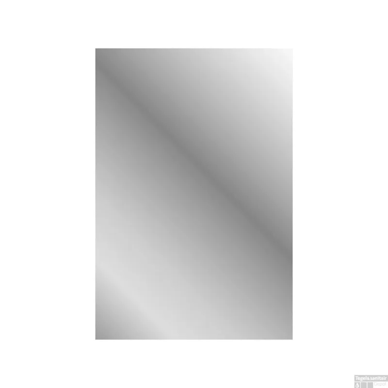 Lage Prijs Spiegel BWS Sona Met Lijst 66x46 cm Mat Zwart