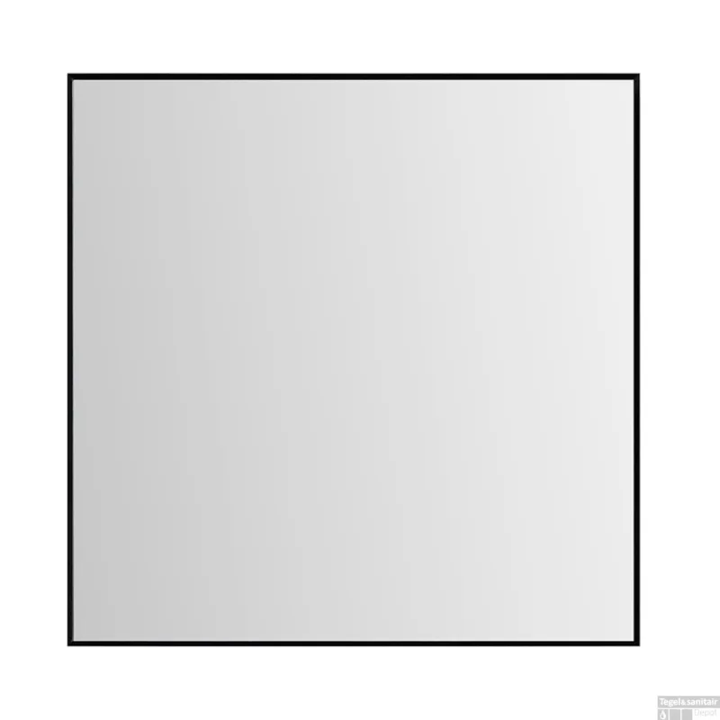Finale Uitverkoop Spiegel BWS Bella Met Frame 100 cm Mat Zwart