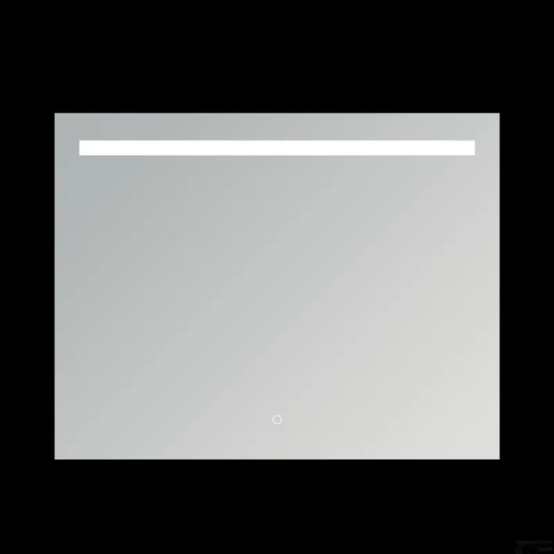 Spiegel Arcqua Cube 90x70 Cm Rechthoek Front LED Op = Op