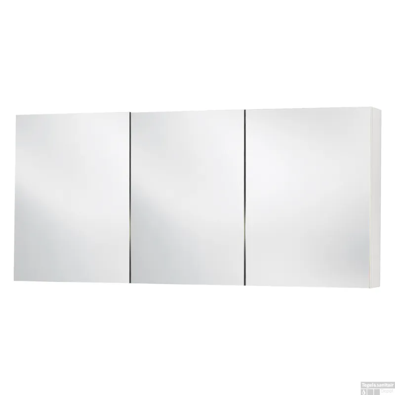 Alleen Vandaag Spiegelkast Differnz Somero 120 cm Hoogglans Wit