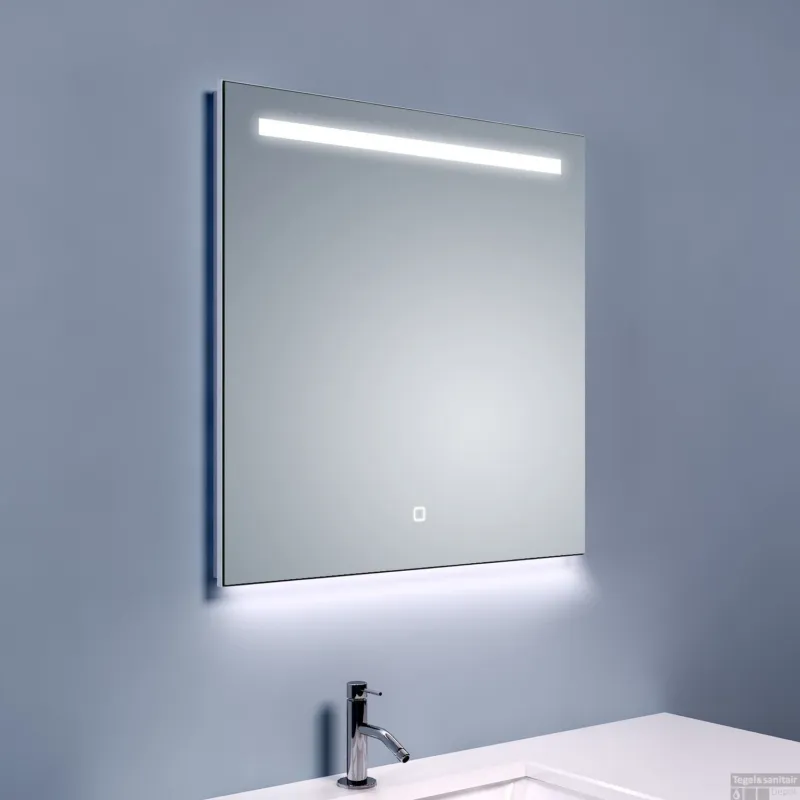Tijdelijk Beschikbaar BWS Ambi Two LED Spiegel Dimbaar Condensvrij 60x60 cm