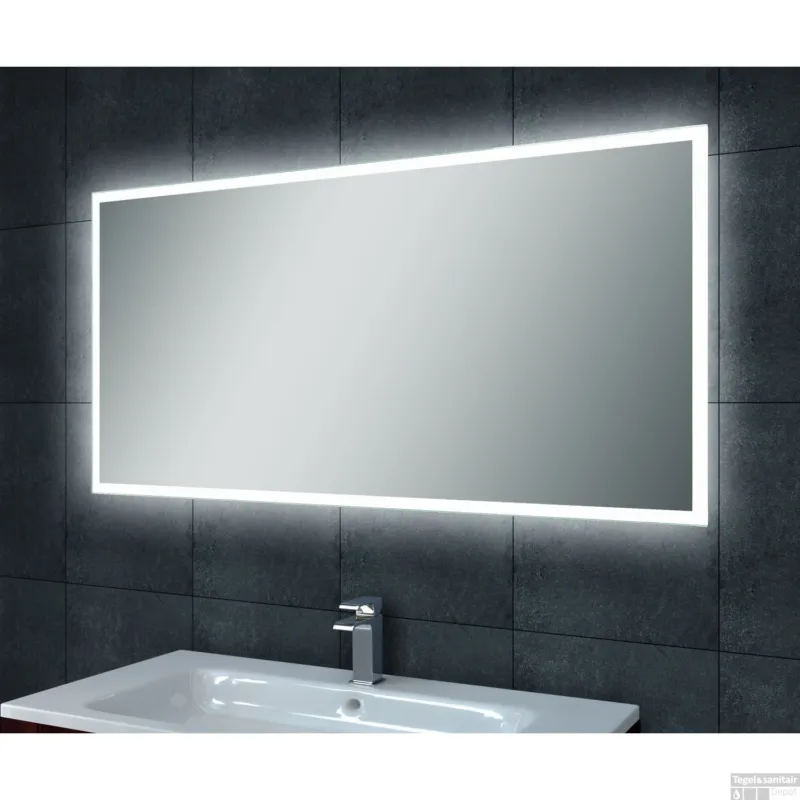 Must-Have Spiegel Wiesbaden Quatro dimbare LED condensvrij 70x50cm