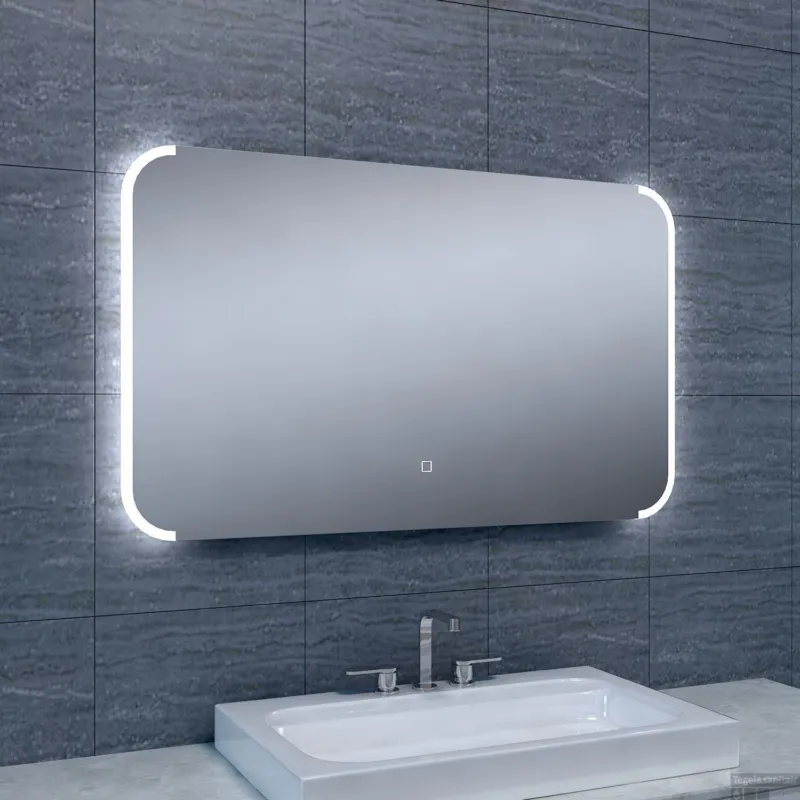 Beperkt Aanbod Spiegel Wiesbaden Bracket Dimbare LED 60x100 cm