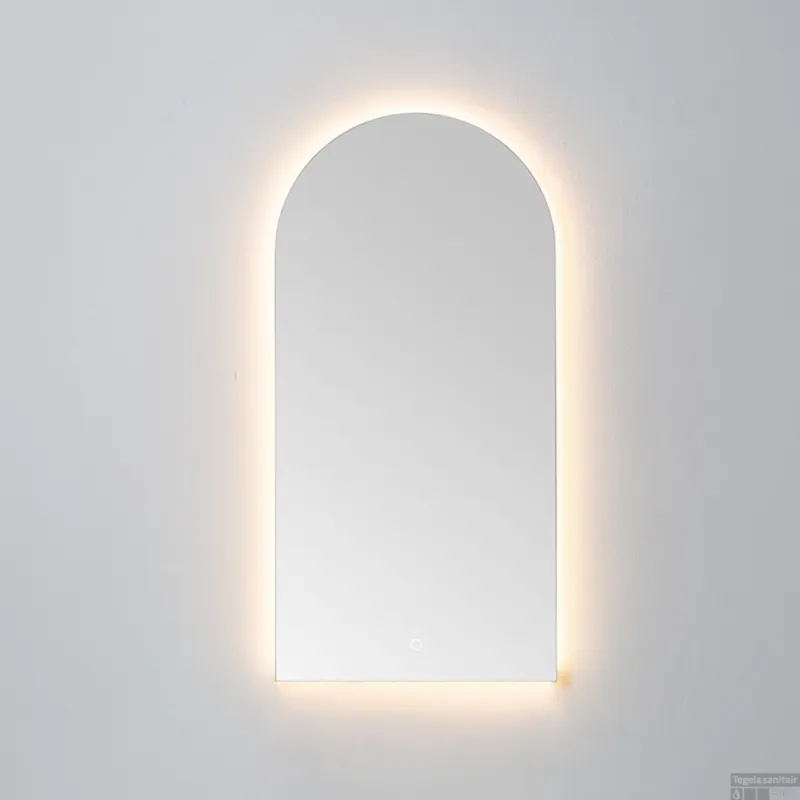 Spiegel Sanilux Gate 100x50 cm Met LED-verlichting Dimbaar Must-Have
