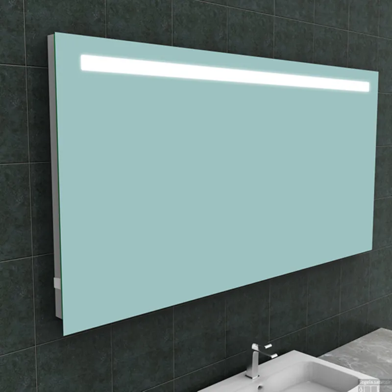 Badkamerspiegel BWS Mire Rechthoek Inclusief LED Verlichting + Stopcontact 160 cm Gratis Retour