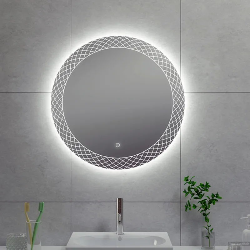 Badkamerspiegel Wiesbaden Deco Rond met LED Verlichting Condensvrij 100 cm Bestseller