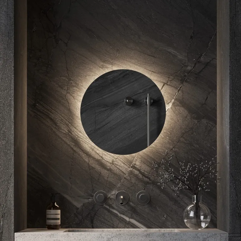 Toiletspiegel Martens & Meijer Rotondo 40 cm Incl. Indirecte Verlichting Rondom Exclusieve Aanbieding