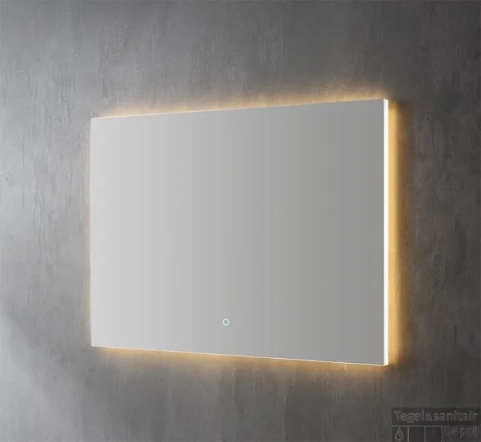 Spiegel Sanilux Decor Met Indirecte LED Verlichting 120x70 cm Incl. Spiegelverwarming Tijdelijk Beschikbaar