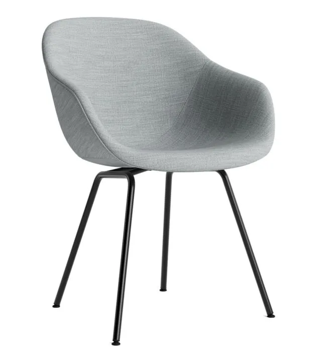 Direct Verzonden HAY AAC 227 eetkamerstoel-Black chromed steel-Remix 123