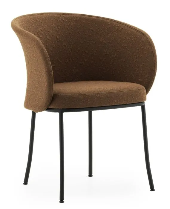 Normann Copenhagen Knit armstoel-Brandy Beste Prijs