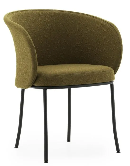 Express Levering Normann Copenhagen Knit armstoel-Olive