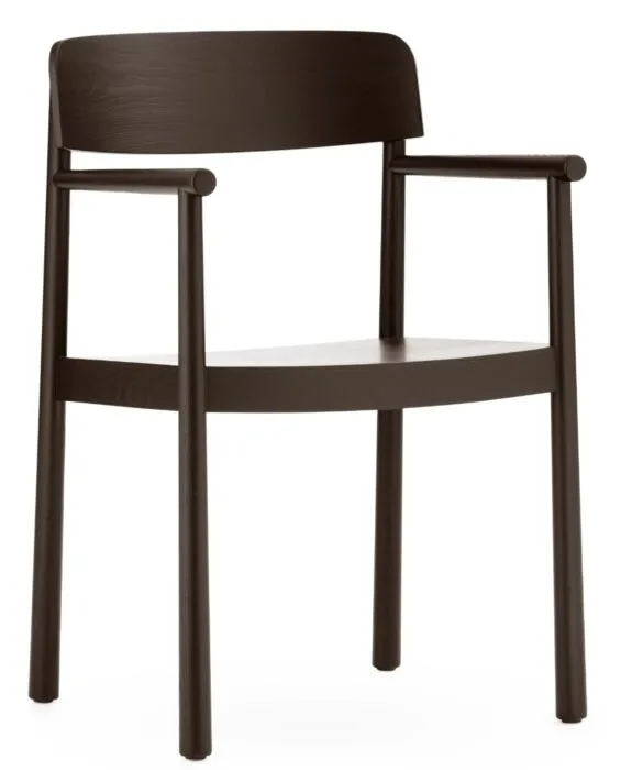 Lage Kosten Normann Copenhagen Timb armstoel -Brown