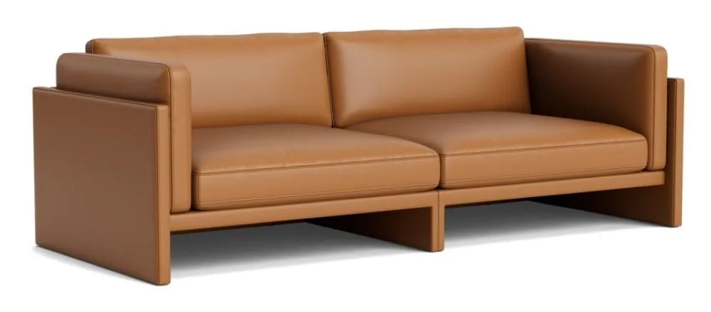 Normann Copenhagen Softy 3-zits bank-Ultra Leather 41574 Hete Deal