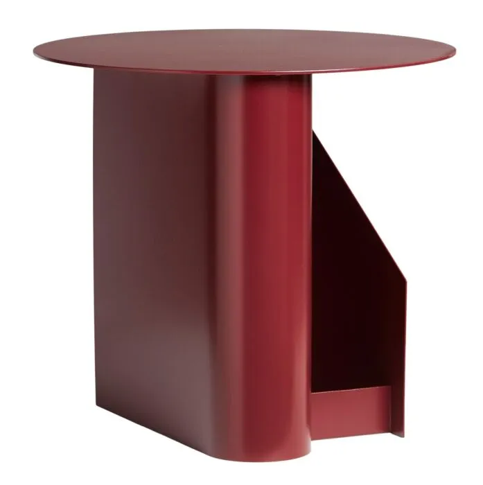 Must-Have WOUD Sentrum bijzettafel-Deep Red