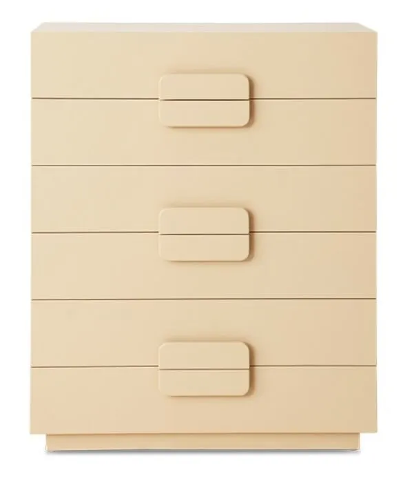 HKliving Spacious ladekast-Cream Beperkt Aanbod