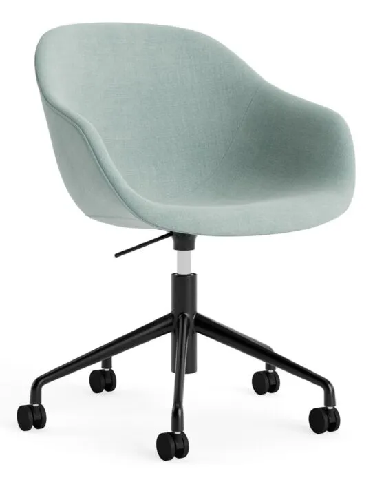 HAY AAC 253 stoel-Linara 499-Black powder coated aluminium Beperkte Voorraad