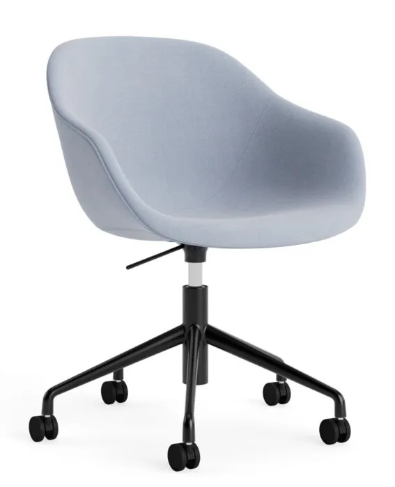 HAY AAC 253 stoel-Linara 400-Black powder coated aluminium Must-Have