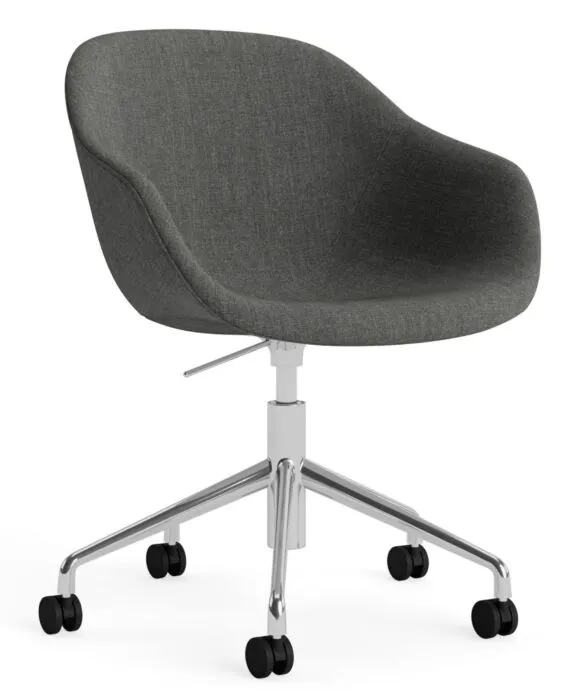 HAY AAC 253 stoel-Remix 163-Polished aluminium Actieprijs