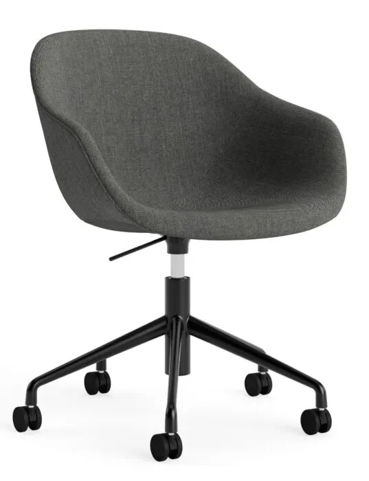 HAY AAC 253 stoel-Remix 163-Black powder coated aluminium Gecertificeerd