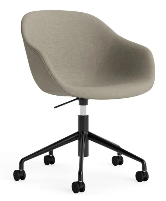 HAY AAC 253 stoel-Naveli 133-Black powder coated aluminium Speciale Aanbieding