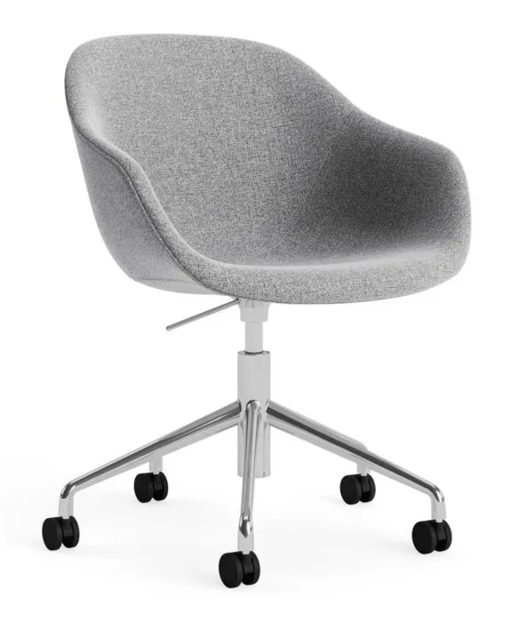 Beperkt Aanbod HAY AAC 253 stoel-Hallingdal 130-Polished aluminium