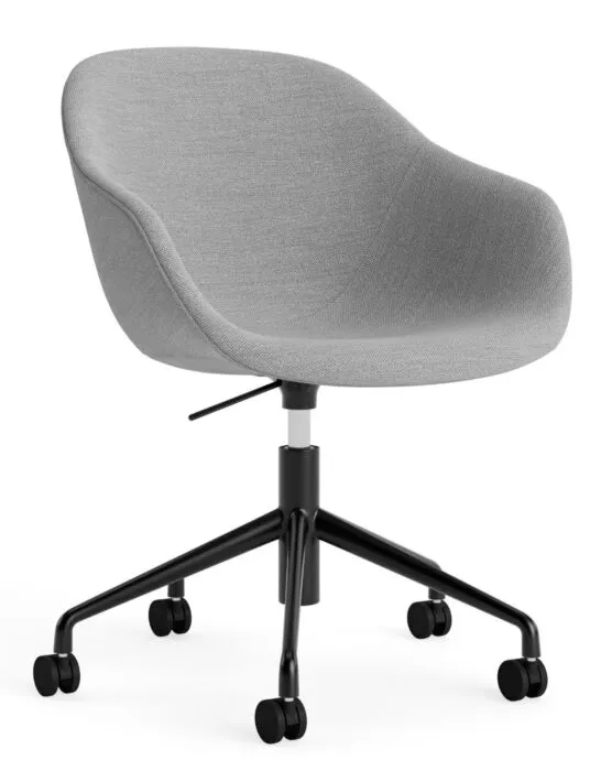 HAY AAC 253 stoel-Mode 008-Black powder coated aluminium Weekendaanbieding