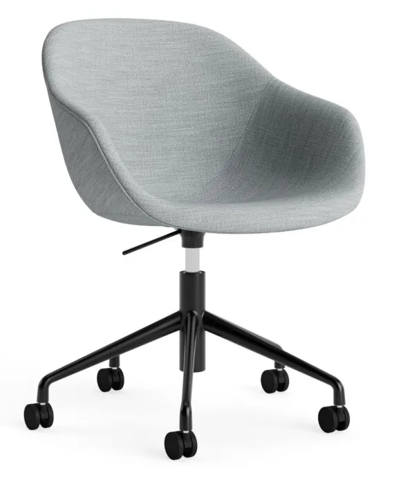 HAY AAC 253 stoel-Remix 123-Black powder coated aluminium Direct Beschikbaar