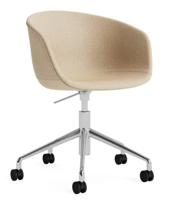 Gecertificeerd Hay AAC 53 stoel-Hallingdal 220-Polished aluminium