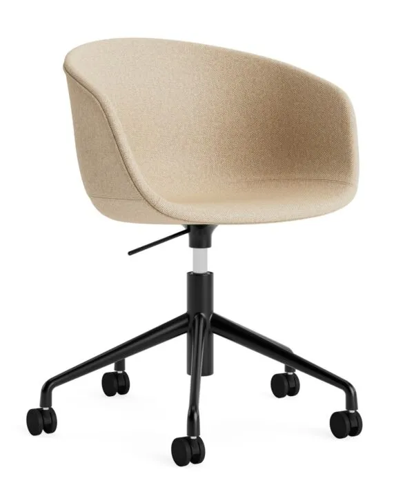 Seizoensaanbieding Hay AAC 53 stoel-Hallingdal 220-Black powder coated aluminium