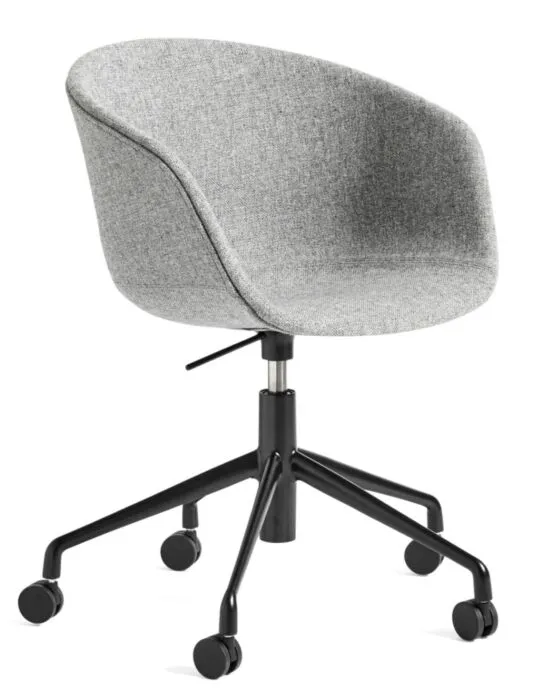 Hay AAC 53 stoel-Hallingdal 130-Black powder coated aluminium Bestseller