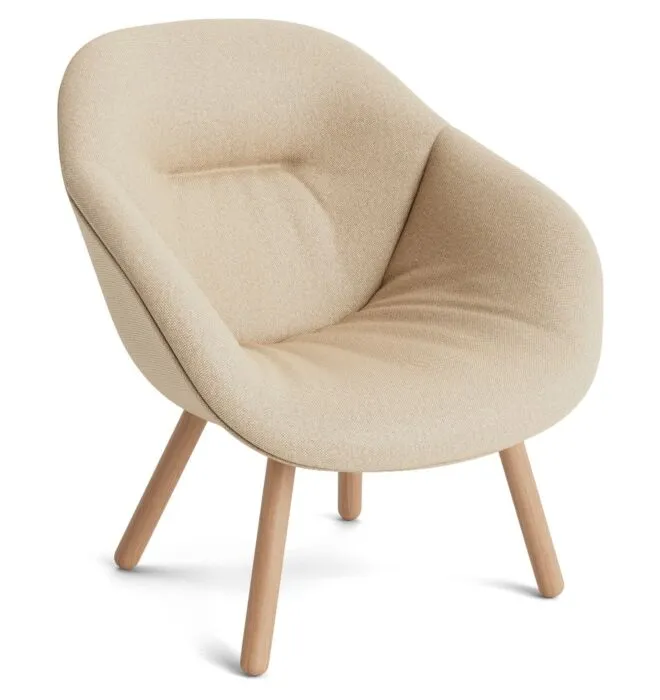 Gratis Retour Hay AAL 82 Soft stoel-Hallingdal 220-Water-based gelakt eikenhout