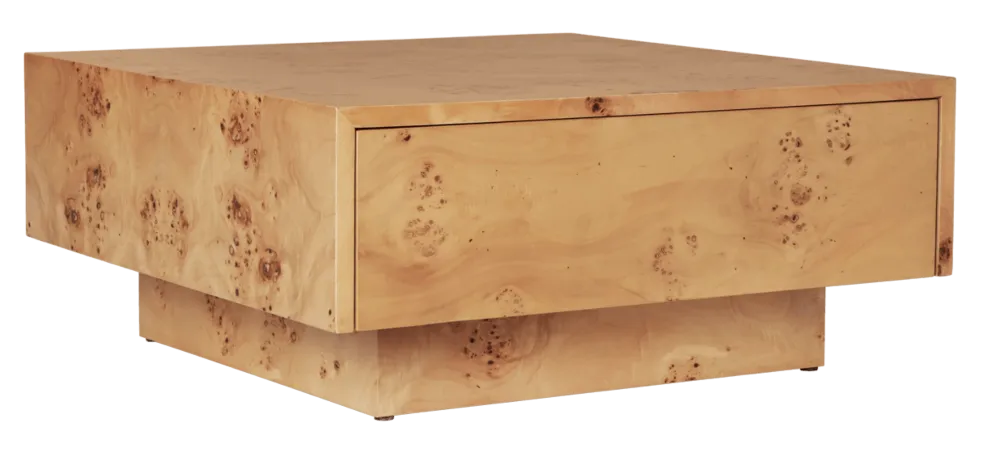 Speciale Aanbieding Ferm Living Burl opslag salontafel-Natural