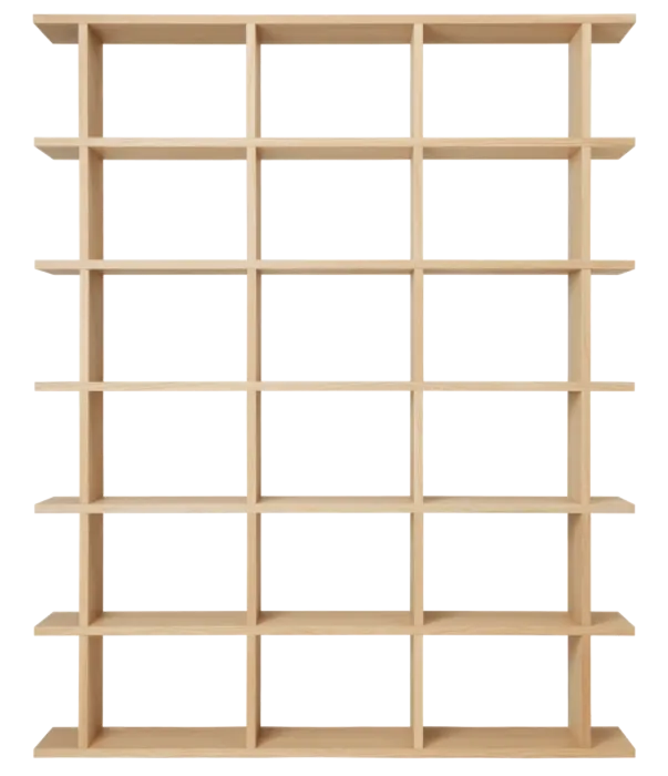 Alleen Vandaag Ferm Living Kona boekenkast-3x6-Natural