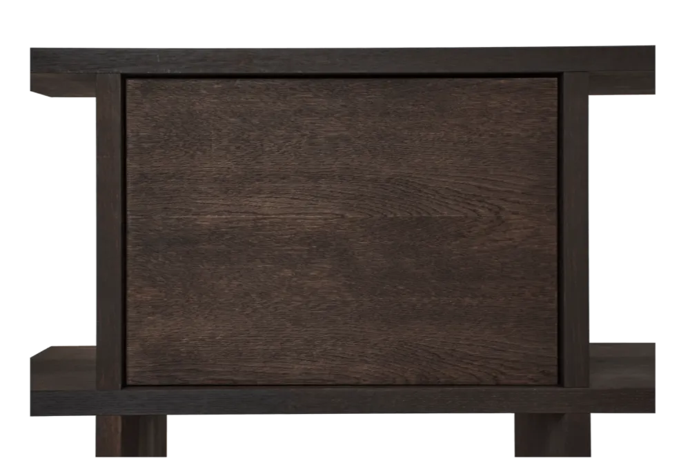 Ferm Living Kona boekenkast inzetstuk-Dark Stained Oak Superprijs