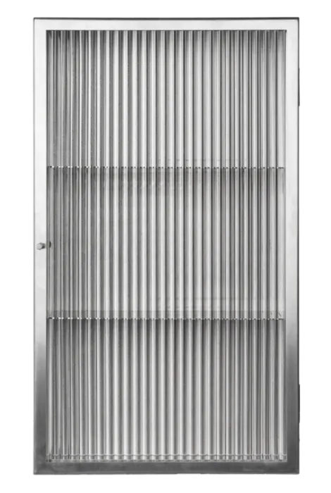 Ferm Living Haze wandkast-Brushed Steel Koop Vandaag