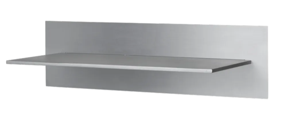 Premium Ferm Living Lager wandplank - aluminium-Single 35