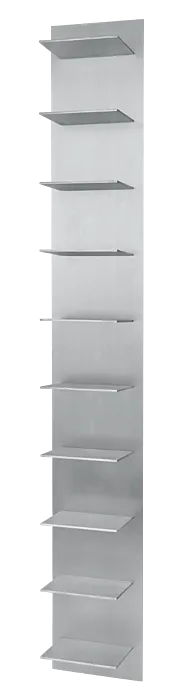 Snelle Levering Ferm Living Lager wandplank - aluminium-Tall