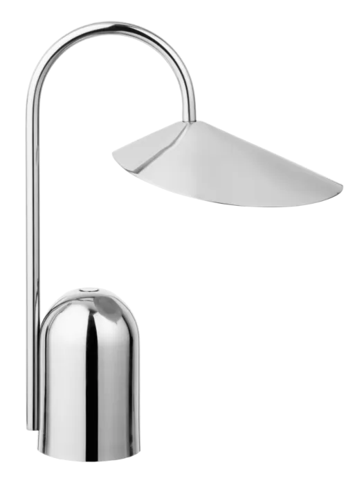 Rechtstreeks Van De Fabrikant Ferm Living Arum draagbare tafellamp-Stainless Steel