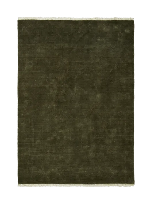 Koopje Ferm Living Firth Jute vloerkleed-140x200 cm-Dark Olive