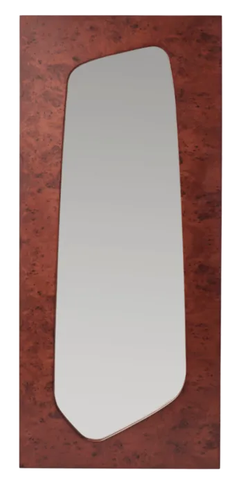 Gecertificeerd Ferm Living Folia spiegel-H135-Dark Stained Burl